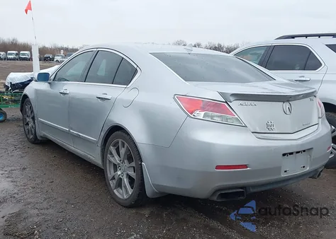 2012 Acura Tl 3.7 из США, поврежденный, VIN 19UUA9F78CA008225